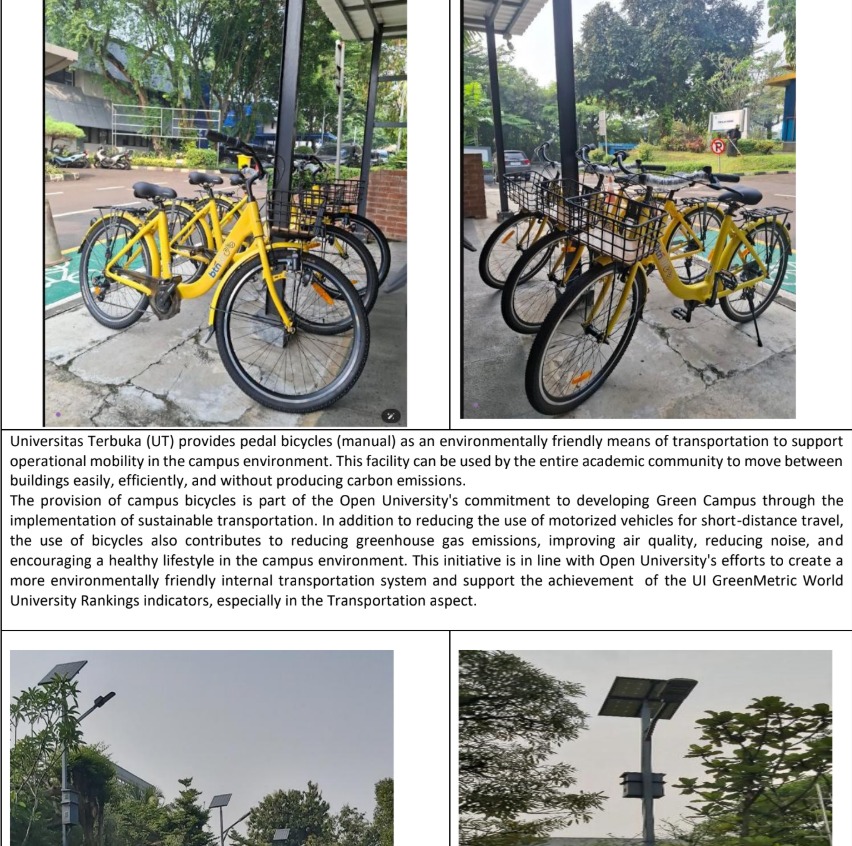 Universitas Terbuka Berhasil Menekan Jejak Karbon melalui Program Efisiensi Energi dan Transportasi Berkelanjutan